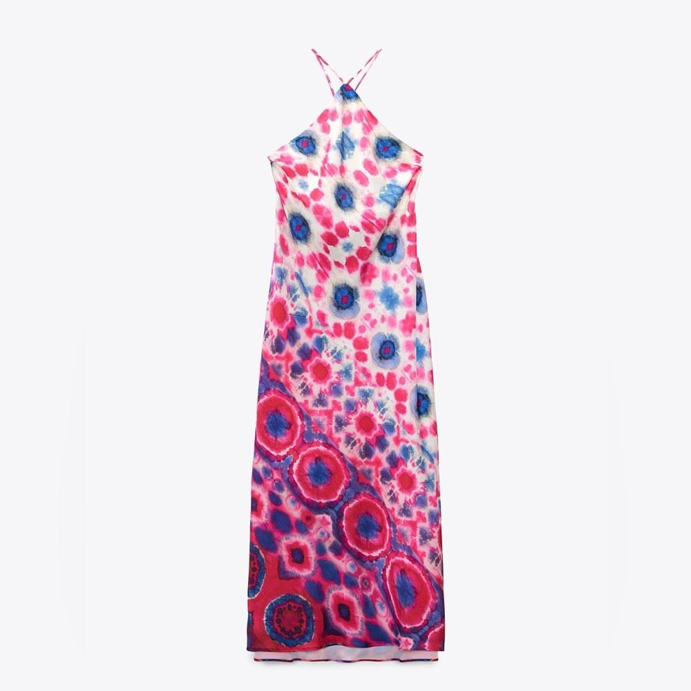 Zara Multicolor Maxi Dress